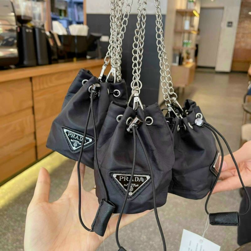 Túi mini prada dây rút siêu đẹp hàng cao cấp ♥️freeship♥️