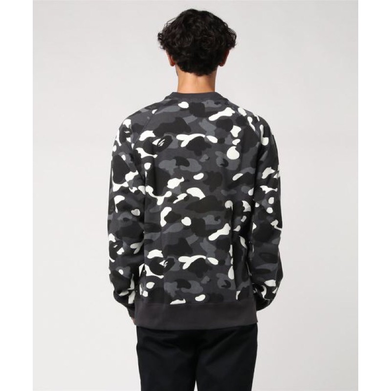 [ Chính Hãng] Áo thun sweater BAPE City Camo Crewneck M