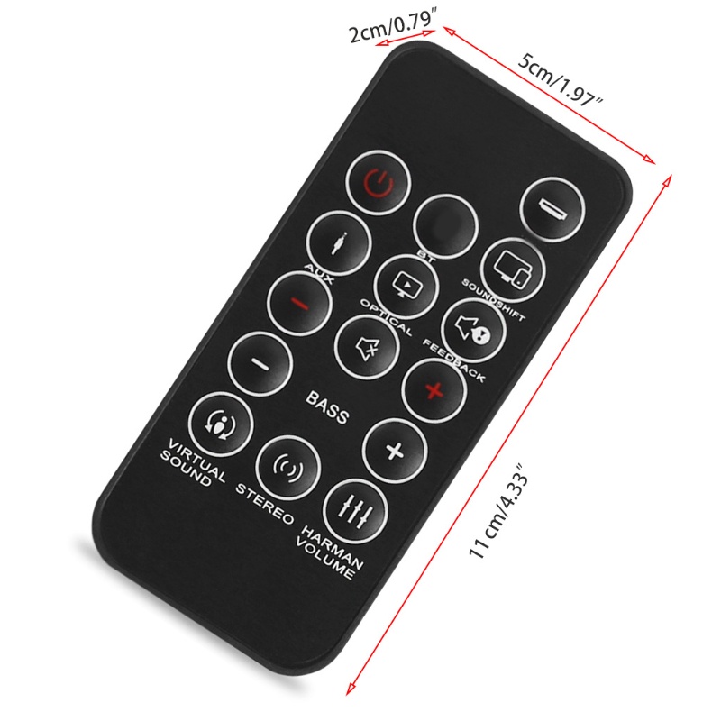 Điều Khiển Từ Xa Màu Đen Sb350 Chống Nước Cho Cinema Sb250 Stv250 Stv350 Stv280