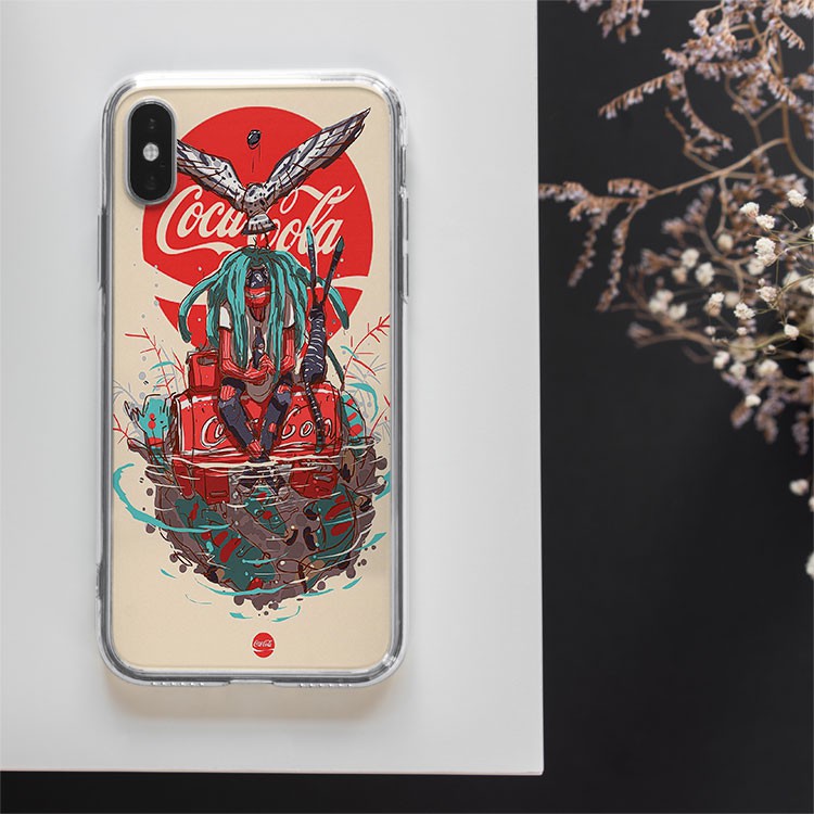 Ốp iphone 2021 XSPORTCASE coca cola con ó Iphone 7 - Iphone 12 pro max SUPPOD00463