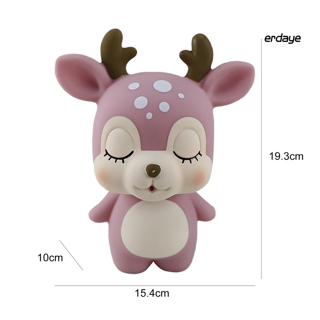 Ống heo tiết kiệm tiền hình hươu dễ thương thời trang cho bé