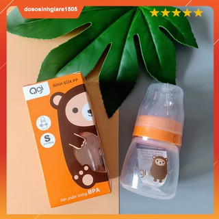 SALE LỖ Bình sữa Agi PP 60ml - 140ml - 250ml (kèm núm vú S, M) cho em bé sơ sinh và trẻ nhỏ