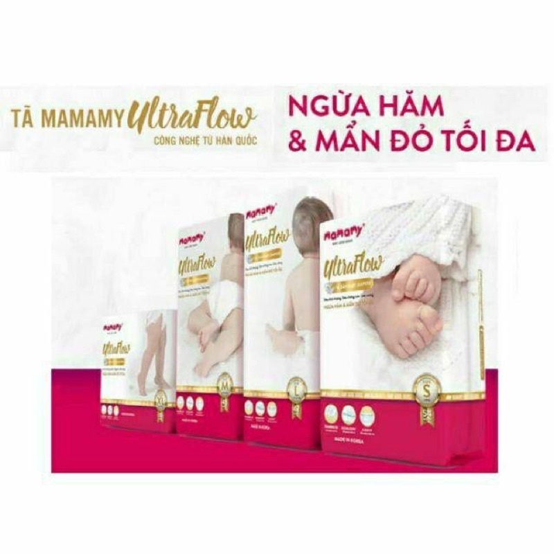 TÃ DÁN/QUẦN  MAMAMY ULTRAFLOW SIZE S56/M46/L42/XL36