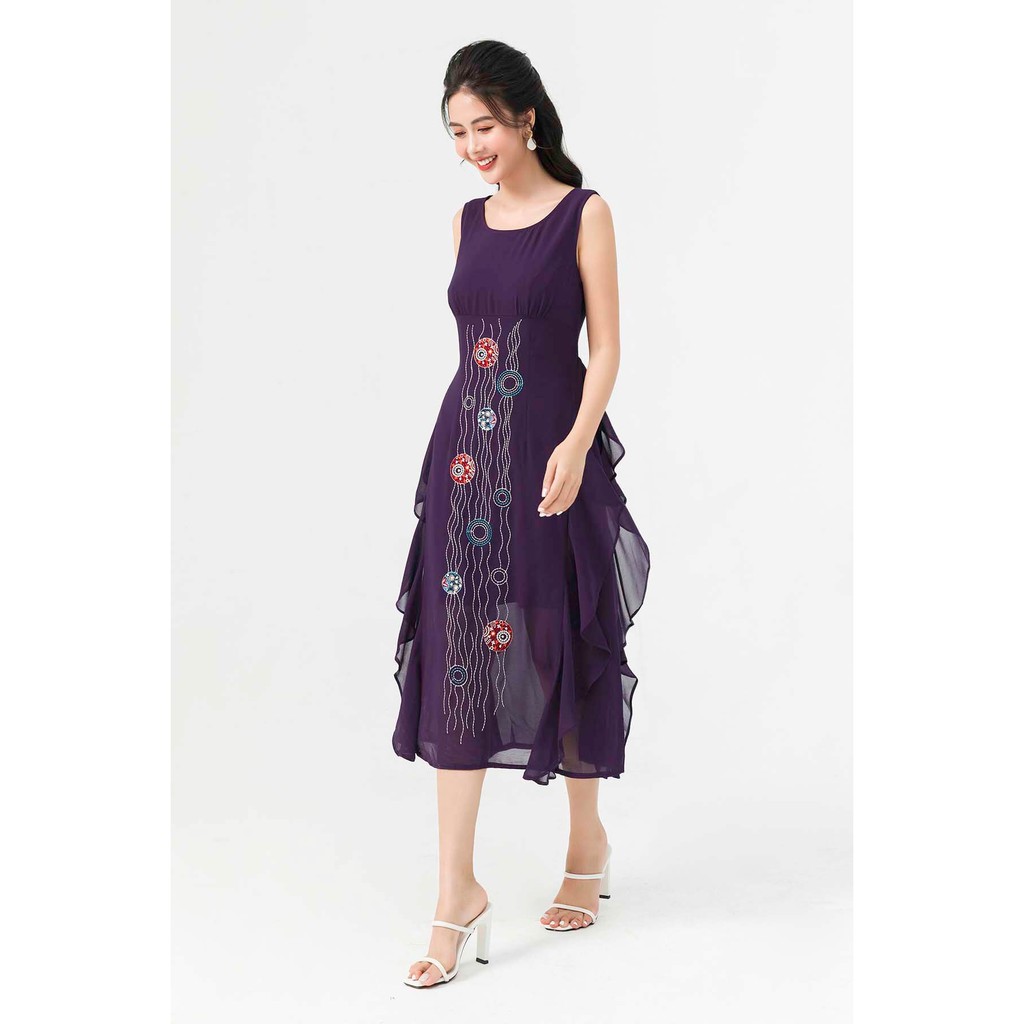 Đầm Dạ Hội SHE'S BACK Bèo Rủ S63M21Q010