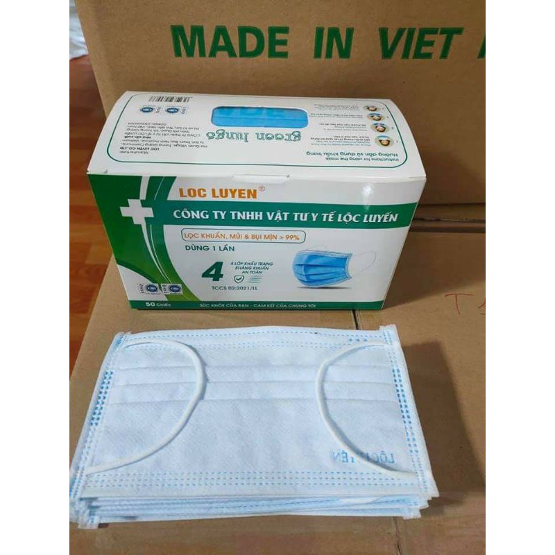 Khẩu trang kháng khuẩn # Lọc khuẩn &gt; 99%