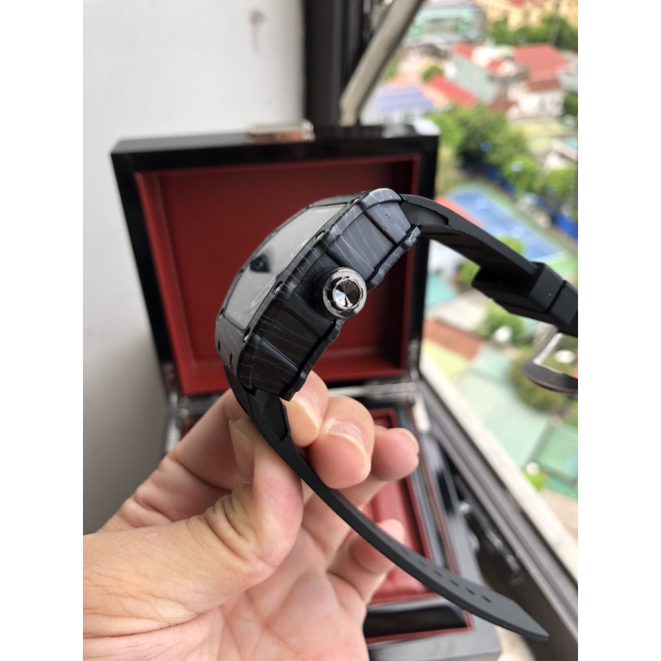 Đồng Hồ Nam RM35-02 RAFA Vân carbon Sẵn Hàng 2021