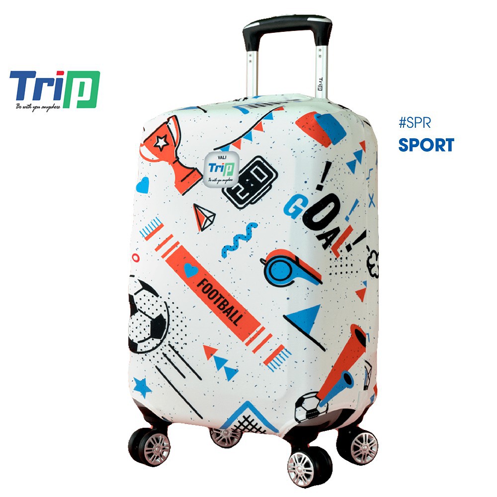 Áo trùm vali TRIP vải thun 4D dày dặn co dãn ôm sát
