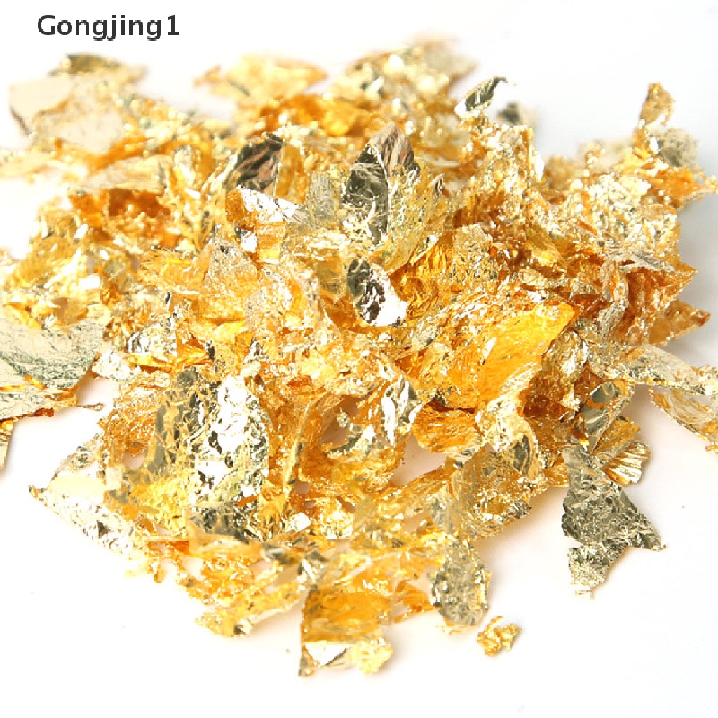 Lọ lá vàng/ bạc/ vàng hồng trang trí mỹ phẩm có thể ăn được 1/ 2g đa năng