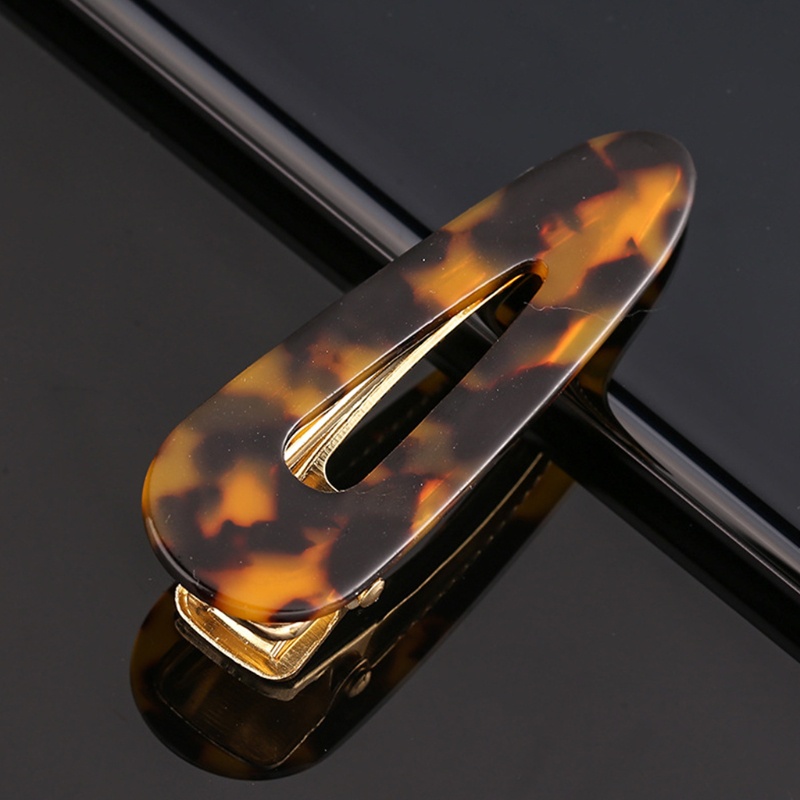 1 Bộ Kẹp Tóc Cá Sấu Bằng Nhựa Acrylic Cho Nữ