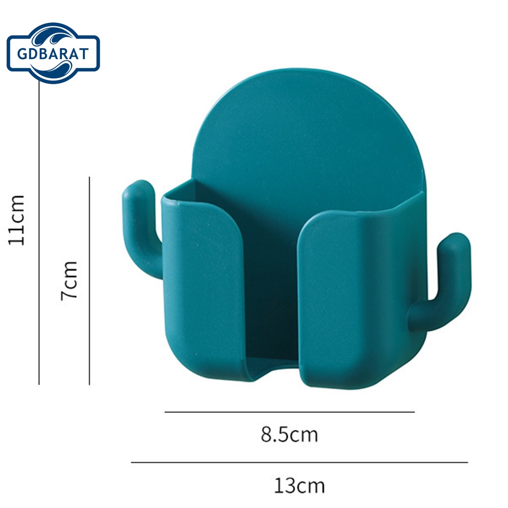 Giá đỡ điện thoại gắn tường bằng nhựa PP tiện dụng đa năng