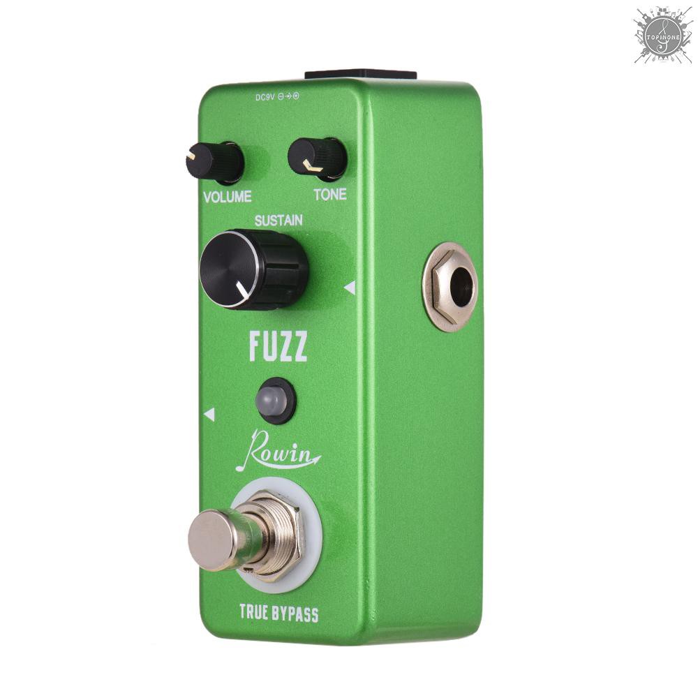 Bàn đạp tạo hiệu ứng âm thanh cho đàn guitar Rowin fuzz