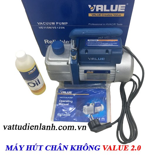 Máy hút chân không VALUE 2.0 CFM VE115N 2.0c