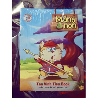 Lốc 10 cuốn tập măng non 4 ô ly - tân vĩnh tiến