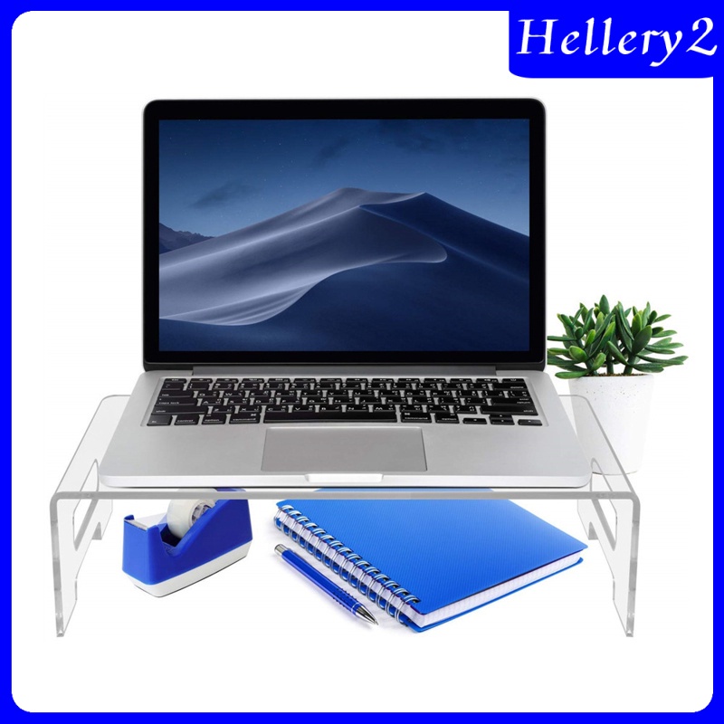 Clear Monitor Stand Platform Laptop Printer Riser Bed Tray Home Office | BigBuy360 - bigbuy360.vn