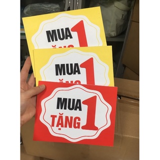 Biển sale, mua 3 tặng 1, mua 2 tặng 1, mua 1 tặng 1