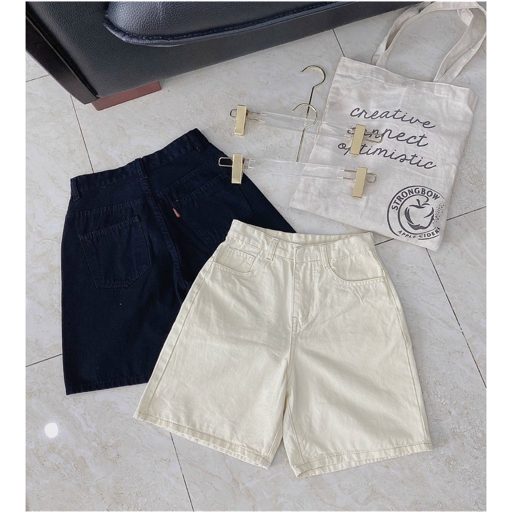 Quần Short Ngố Kaki Nữ Lưng Cao Bigsize.Hàng VNXK.#048.Thời TrangKingJean ...