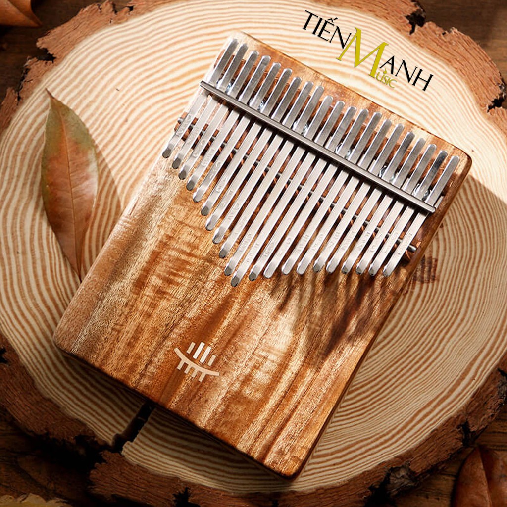 Đàn Kalimba 21 Phím Hluru KC21-KO, KC21-WA, KC21-RW (Gỗ Koa, Walnut, Rosewood) - Nhạc Cụ Tiến Mạnh Music