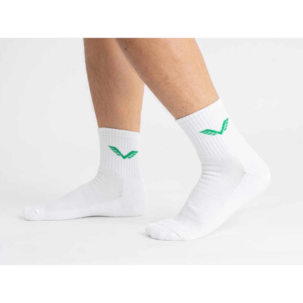 Tất Vớ Nam Nữ Thể Thao Cao Cấp Vina Sport Cổ Cao/Ngắn Sợi Cotton Hút Ẩm, Khử Mùi, Tất Thể Thao, Lapi VN