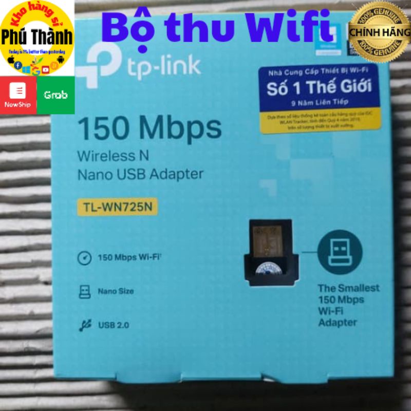 Thiết Bị Hút Wifi Chính Hãng Chuyên Dùng Cho Máy Tính (giao ngẫu nhiên) Bảo hành 10 năm