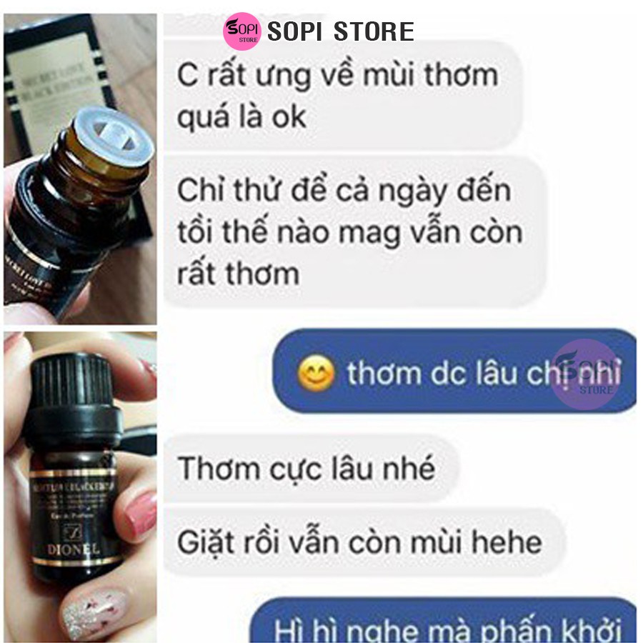 Nước hoa vùng kín Dionel secret love Hàn Quốc 5ml- Sopi Store