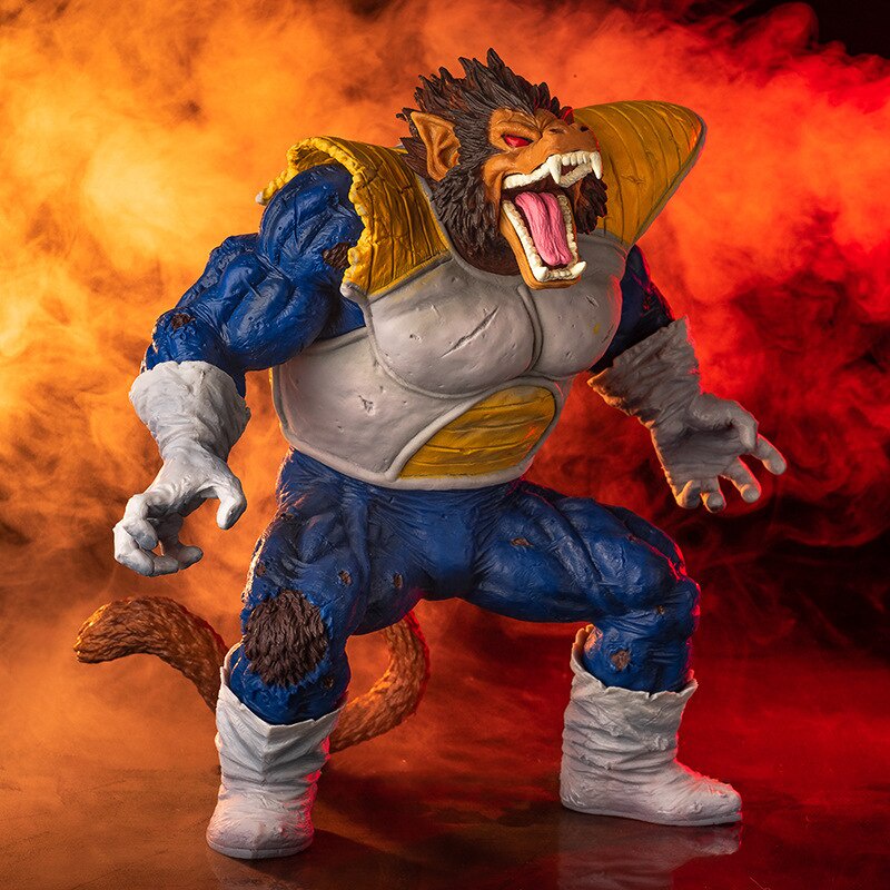 MH05 - Mô Hình Chất Lượng Cao Khỉ Xanh Vegeta Cao 30cm Và Khỉ Vàng Son Goku Cao 40cm - Mô Hình Dragon Ball Super