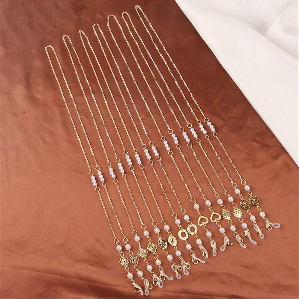 Dây Đeo Giữ Mắt Kính Hình Trái Tim Bằng Acrylic Thời Trang