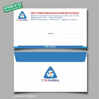 In phong bì theo yêu cầu , kích thước  A4
