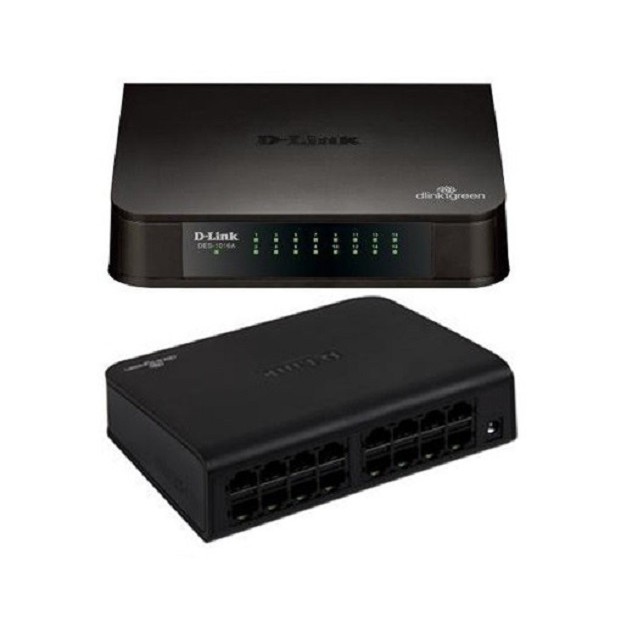 Bộ Chia Mạng Switch 16 Cổng 10-100M DLink DES-1016A