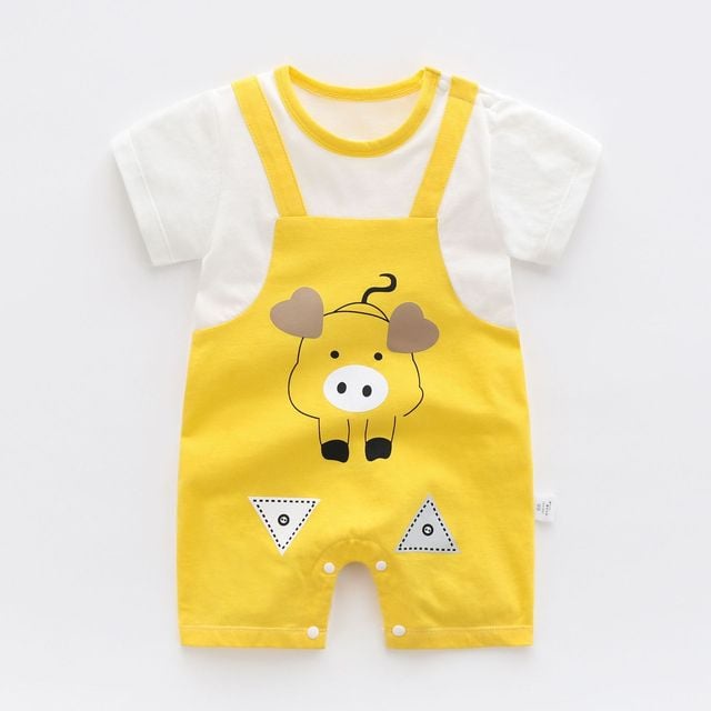 Bộ liền thân cho bé sơ sinh bodysuit cho bé trai và bé gái body bé trai và bé gái hàng quảng châu xịn xò
