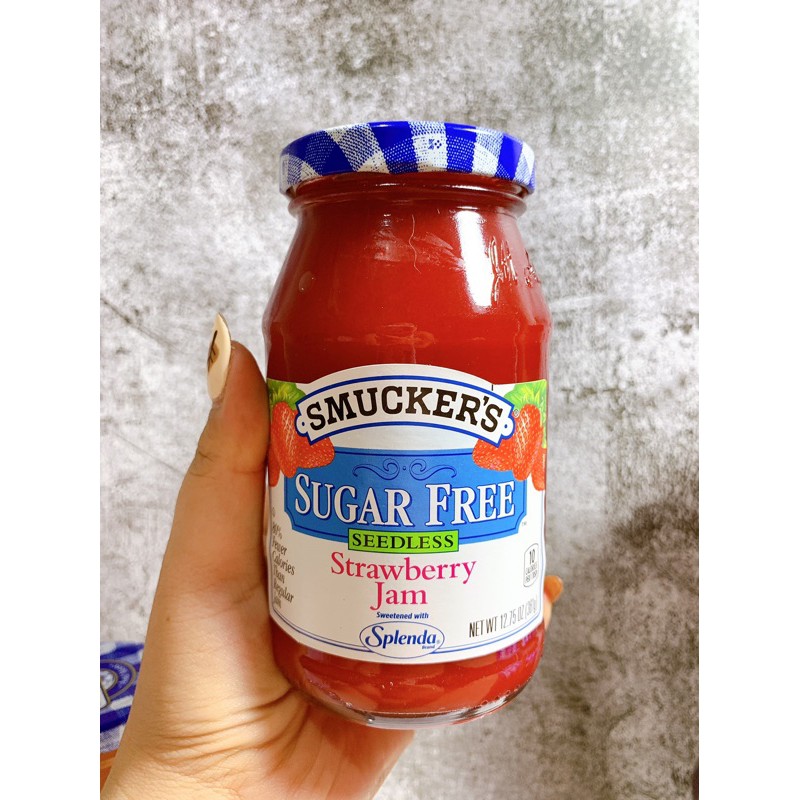 Mứt trái cây không đường Smuckers ( eat clean, diet, tiểu đường ,gymer )