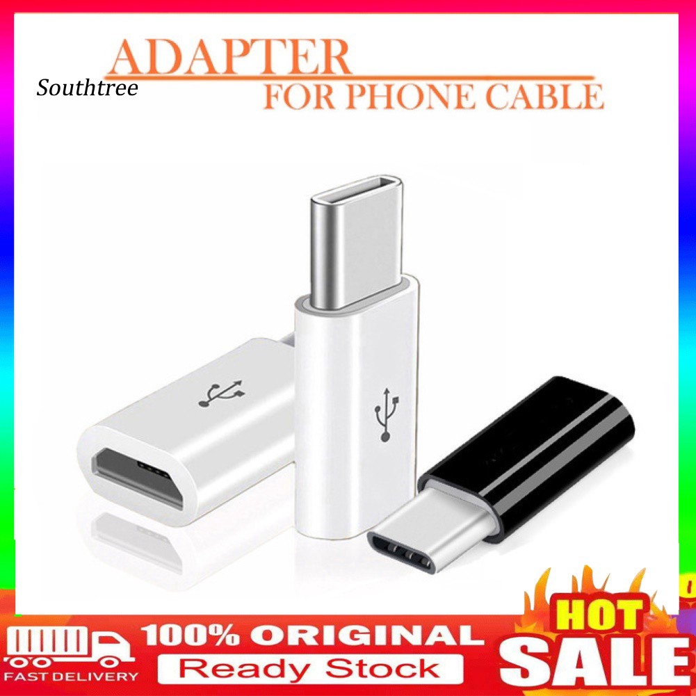 Đầu chuyển đổi Micro USB sang Type-C OTG cho điện thoại Android