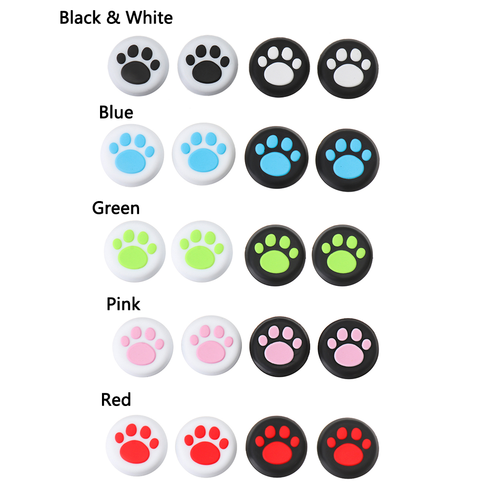 Magic 4 Nắp Silicon Mềm Thay Thế Cho Tay Cầm Chơi Game Nhiều Màu Sắc