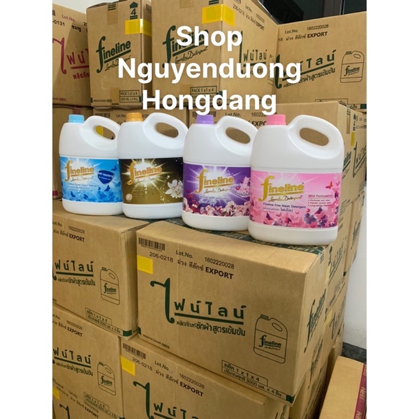 Nước giặt fine line thái lan dung tích 3000ml