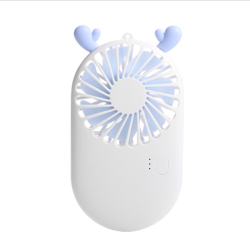 Quạt Mini Cầm Tay Hình Mèo Có Cổng Sạc Usb | BigBuy360 - bigbuy360.vn