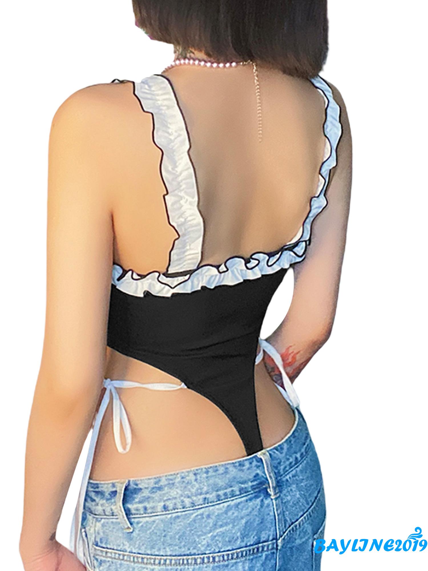 Bodysuit Cổ Vuông Quyến Rũ Cho Nữ | BigBuy360 - bigbuy360.vn