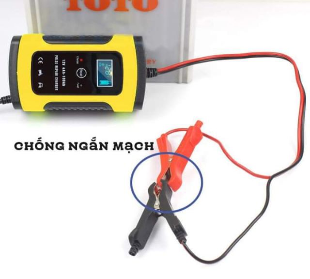 Bộ Sạc Ắc Quy Tự Động Siêu Tốc 12V 4-100aH