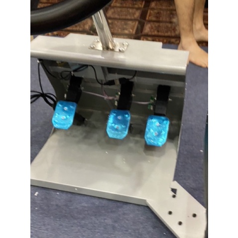 Vô lăng game Victor 2 Chân đế to chắc chắn quay 1080 Kèm Cần Số 5 số 1 số lùi, chân ga, côn, phanh Tập lái xe - học lái