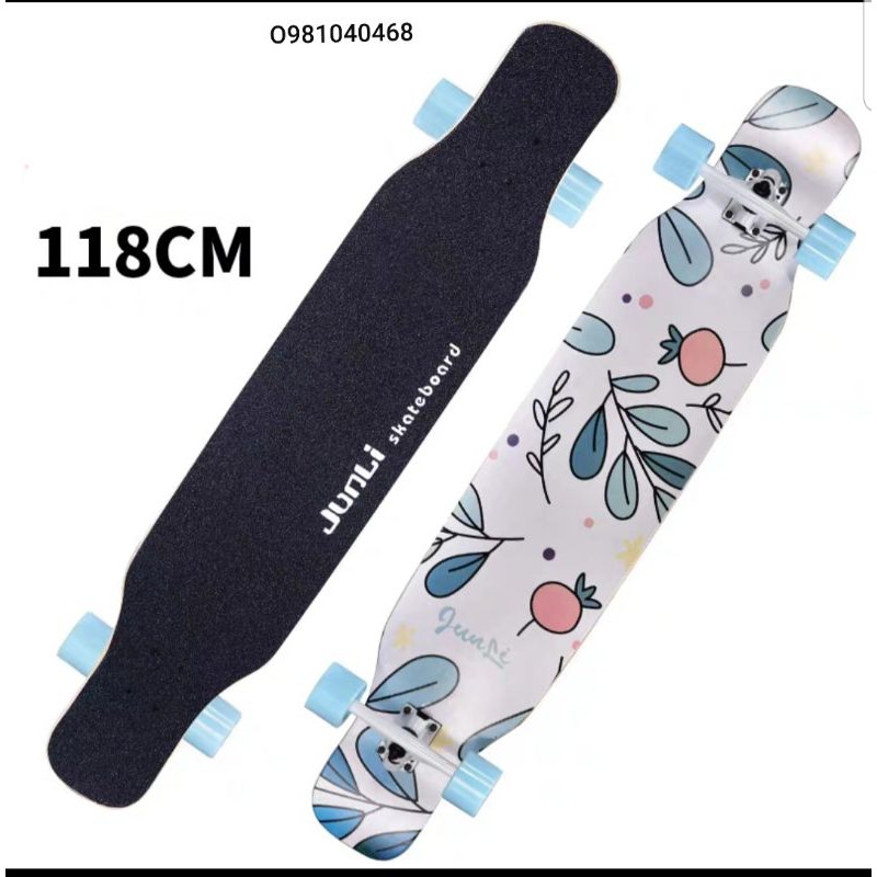 Phân phối Ván trượt dài Longboard Junli CJ68 cao cấp Chính Hãng Deck chịu lực