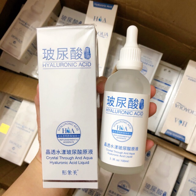 Serum Hyaluronic Acid Bioaqua 100ml Dưỡng Ẩm, Cấp Ẩm, Giữ Ẩm, Kiểm Soát Dầu, Làm Sáng, Mịn Và Thu Nhỏ Lỗ Chân Lông