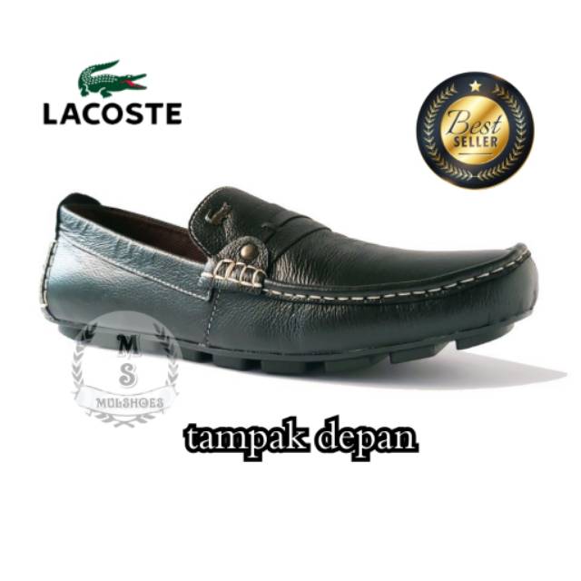 Giày da bò Lacoste SLIP ON chính hãng UK 39-40-41-42-43-44