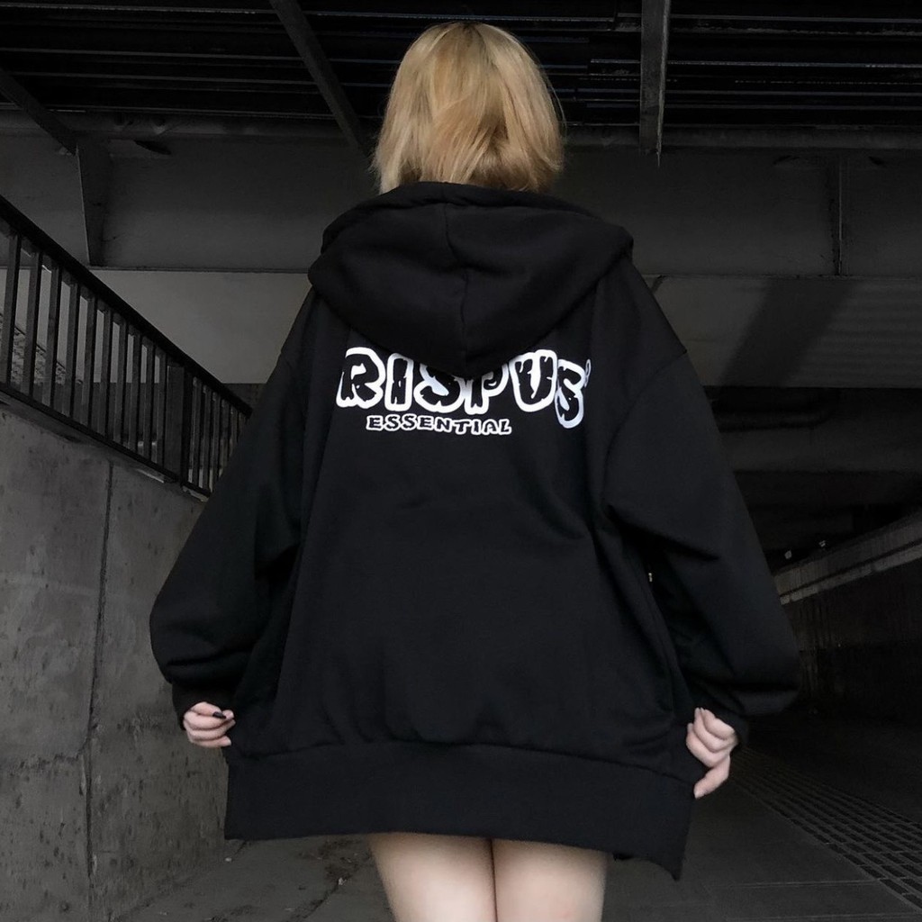  Áo khoác nỉ bông cripus unisex phom rộng chất nỉ coton thu đông 2021 | BigBuy360 - bigbuy360.vn