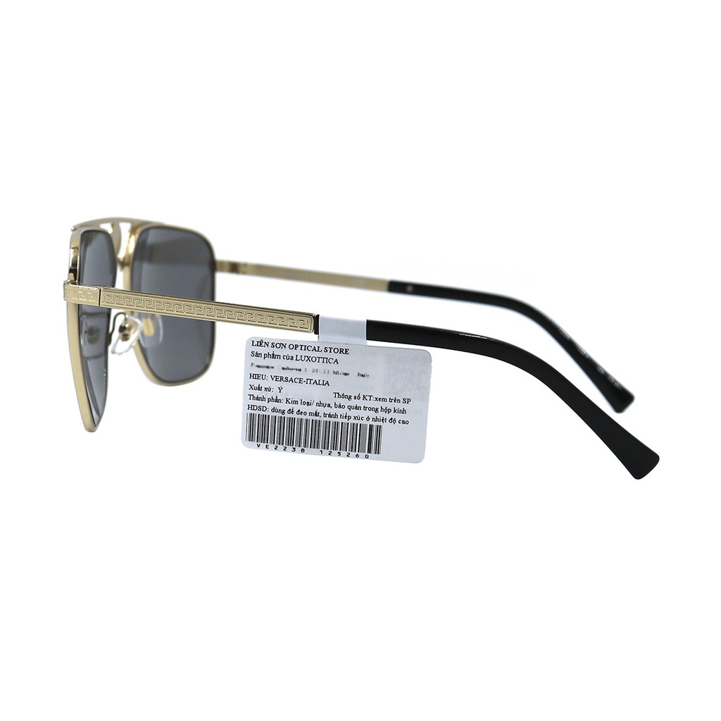 Kính mát chính hãng Versace VE2238 màu sắc thời trang, thiết kế dễ đeo bảo vệ mắt