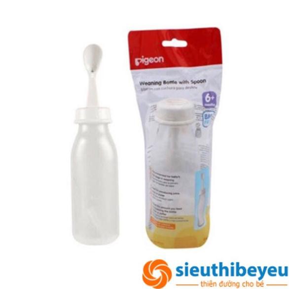 Bình thìa ăn dặm Pigeon 120-240ml