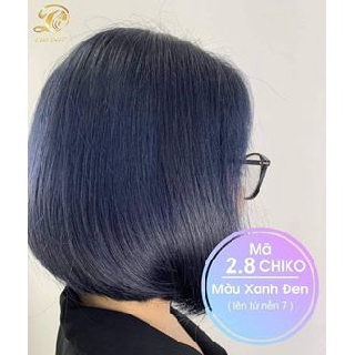 Thuốc nhuộm tóc xanh đen chiko 2.8