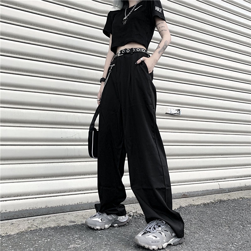 Quần dài ống rộng thời trang quyến rũ cho nữ | BigBuy360 - bigbuy360.vn