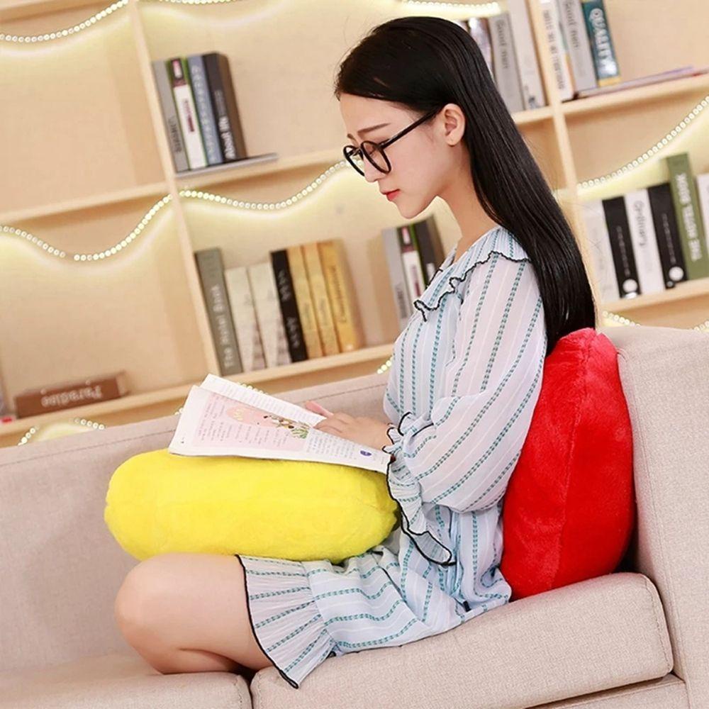Gối Nhồi Bông Hình Trái Tim Nhiều Màu Sắc Đa Năng