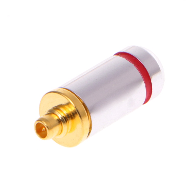 1 Cặp Đầu Nối Tai Nghe 3.2mm Màu Đen / Bạc DIY Cho MMCX SE535 SE215 UE900