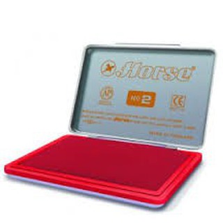 Hộp mực con dấu - Tampon mực dấu Horse Thái Lan NO.2