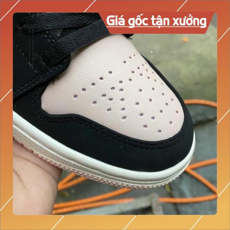 [FreeShip+ Hàng Xịn]  giày Jordan hồng đen thấp cổ cao cấp mới : / .