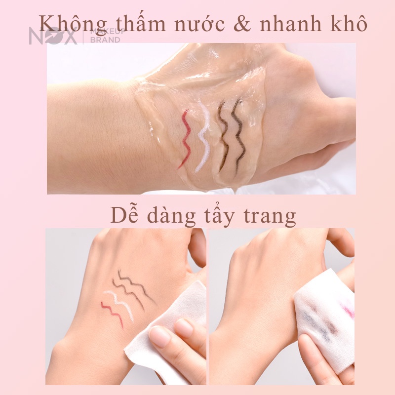 Bút Kẻ Mắt NOX Dạng Gel Dễ Tán Kháng Nước Lâu Trôi Nhiều Màu Lựa Chọn 1ml | BigBuy360 - bigbuy360.vn